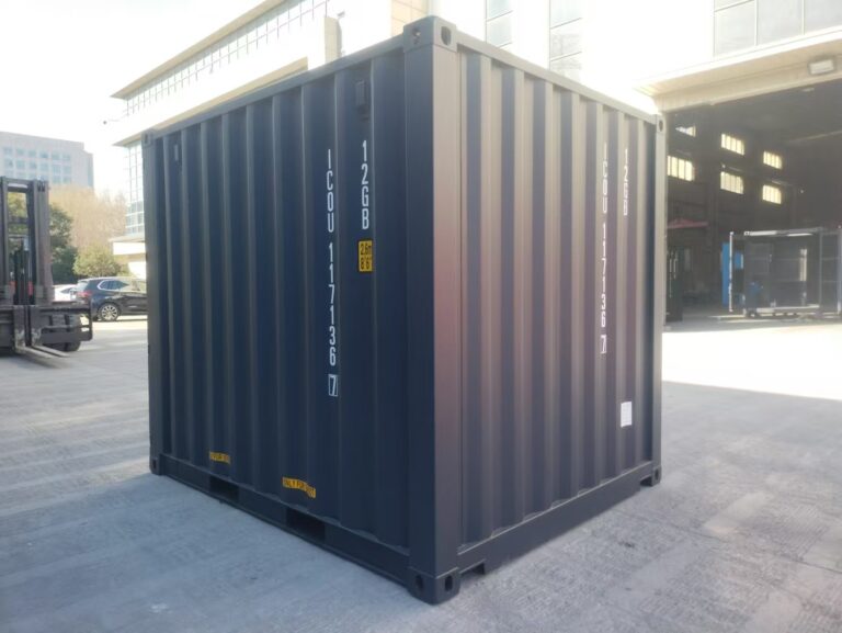 10-Fuß-Container in Anthrazit